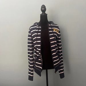 WVU striped jacket small